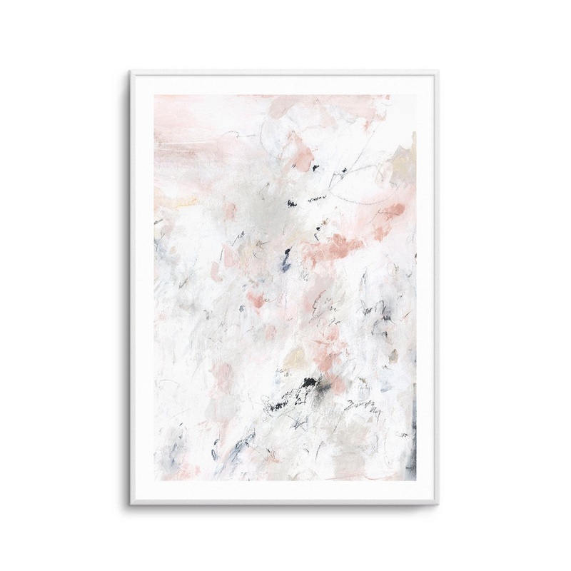 Abstract Blush II Art Print