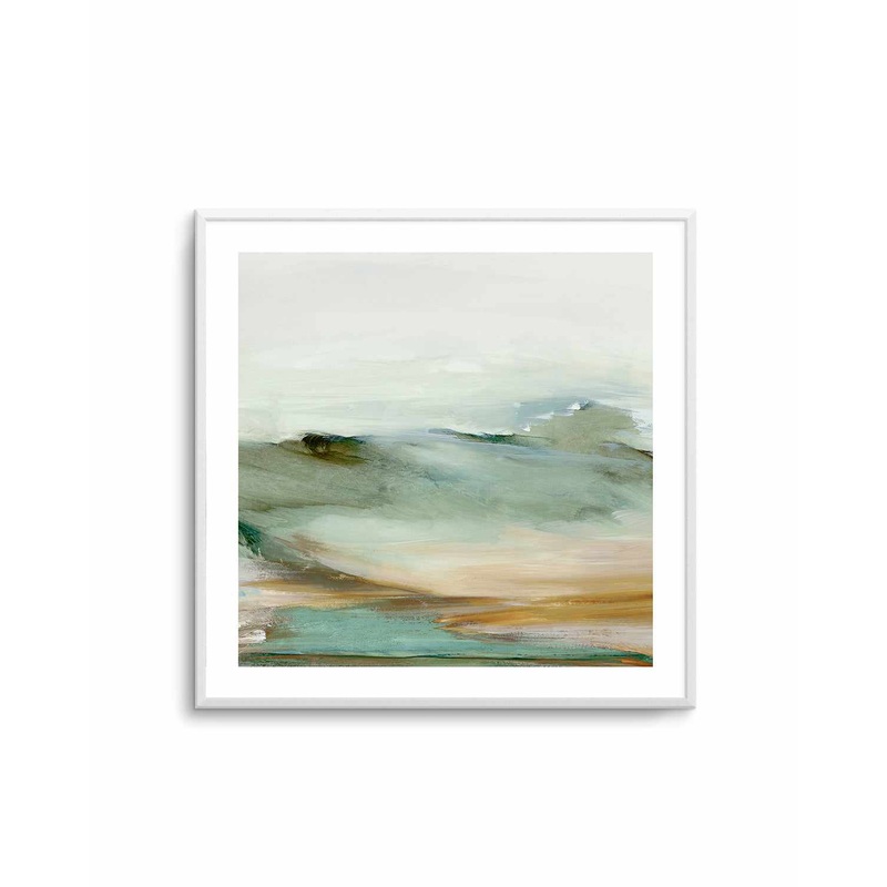 Abstract Landscape Right SQ Art Print