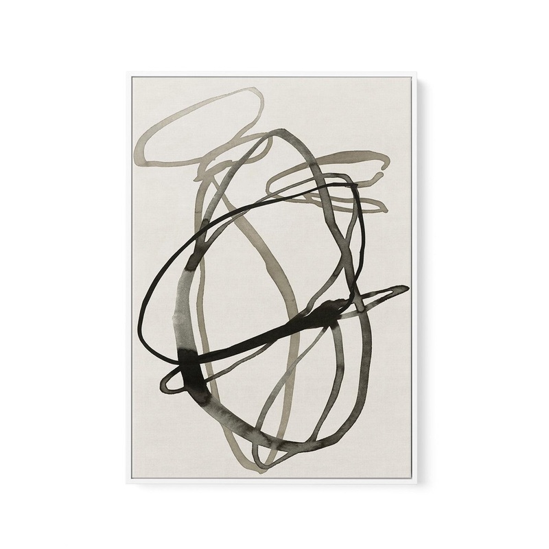 Cinque I | Framed Canvas Art Print