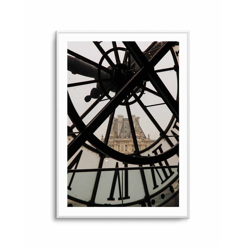 Clock Tower by Jovani Demetrie Art Print