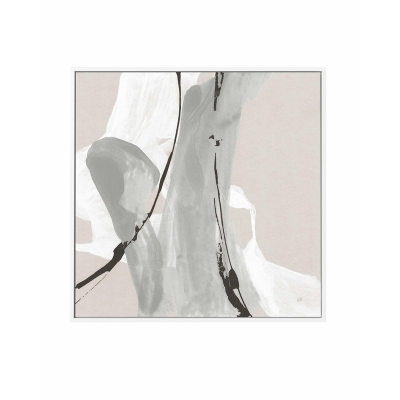 Touch of Gray IV | Framed Canvas Art Print