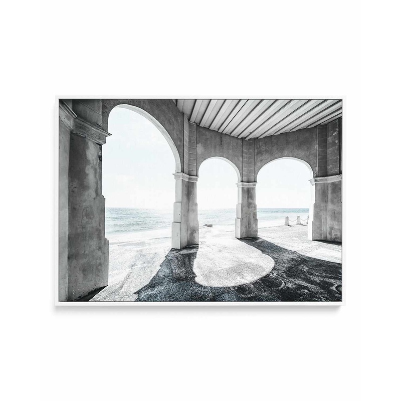Under the Arches, Cottesloe Beach II | Framed Canvas Art Print