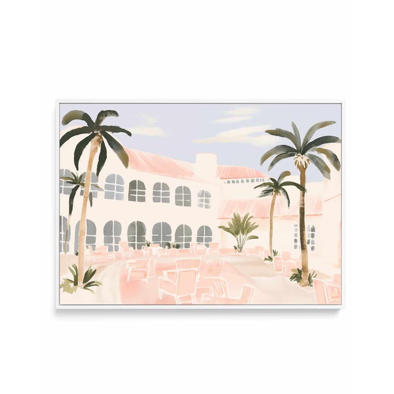 Escape to Havana | Framed Canvas Art Print