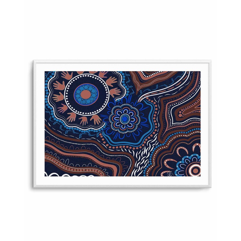 Seeing You Knowing Us by Kiz Costelloe Art Print