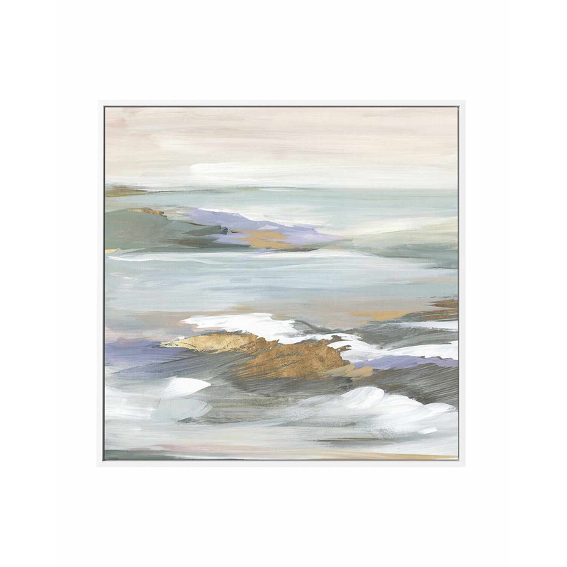 The Silent Fountain I | Framed Canvas Art Print