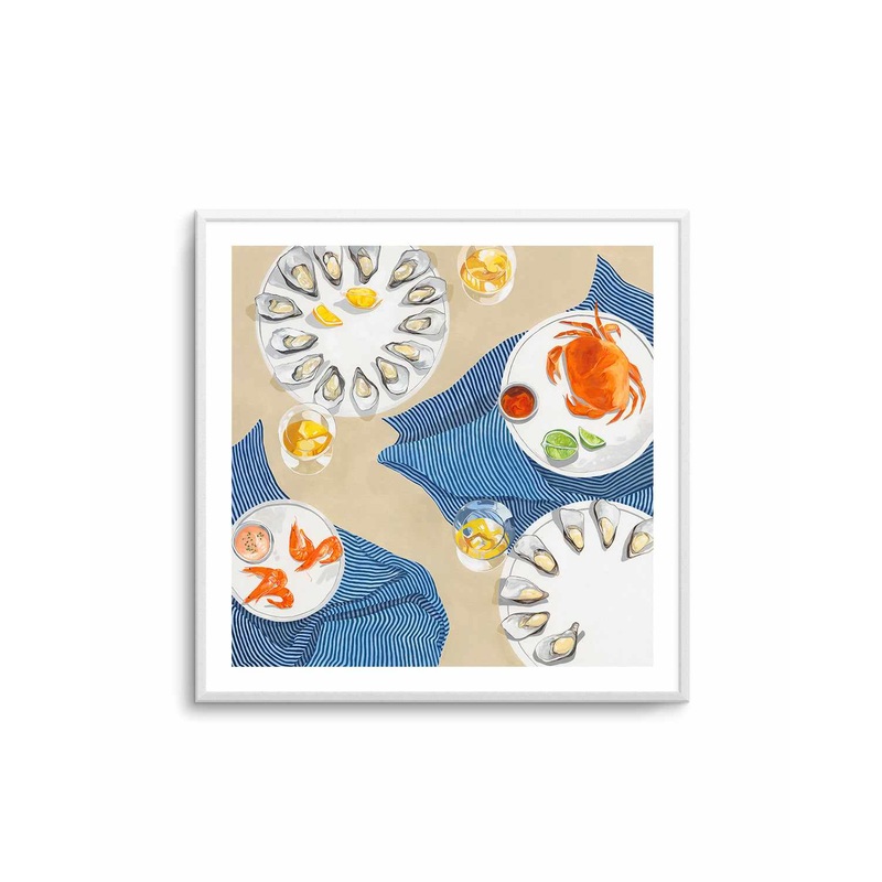 Twenty Oyster by Cat Gerke | Art Print