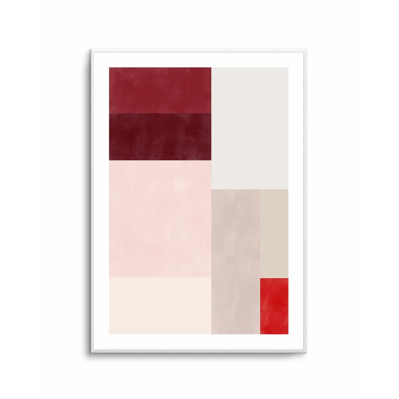 Aspectratiored25 By Elena Ristova | Art Print