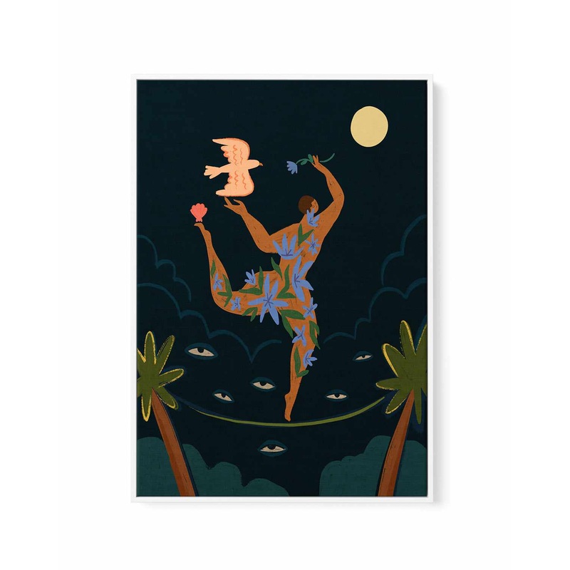 Balance by Arty Guava | Framed Canvas Art Print