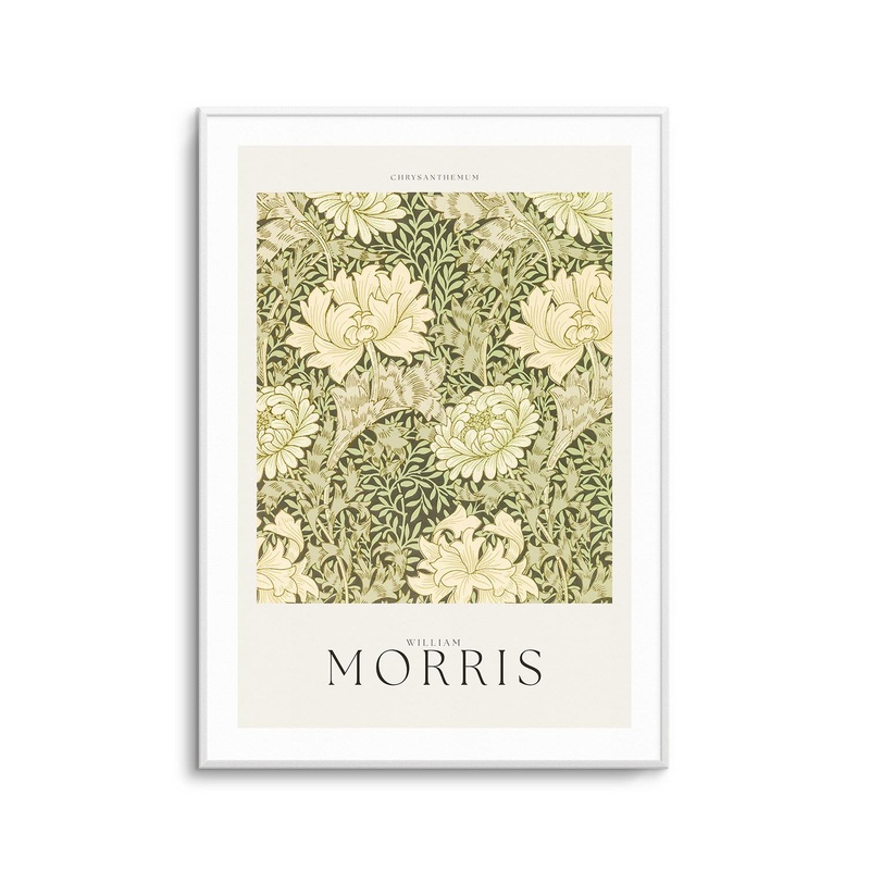 Chrysanthemum by William Morris Art Print