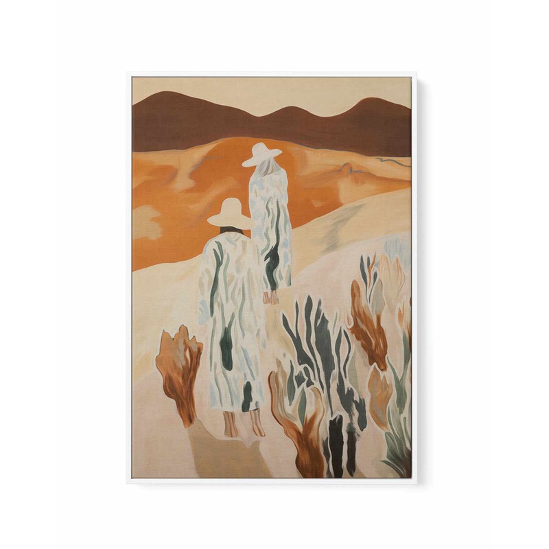 Country Girl II | Framed Canvas Art Print