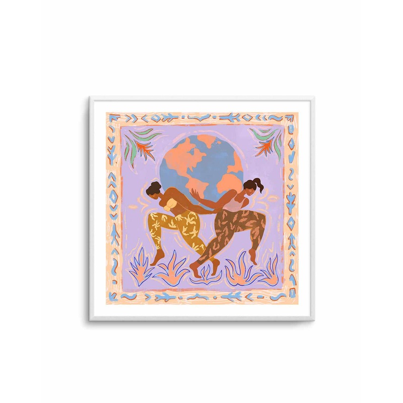 The World by Arty Guava | Art Print