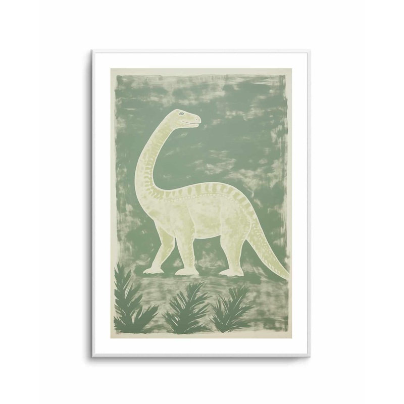 Vintage Dino II | Art Print