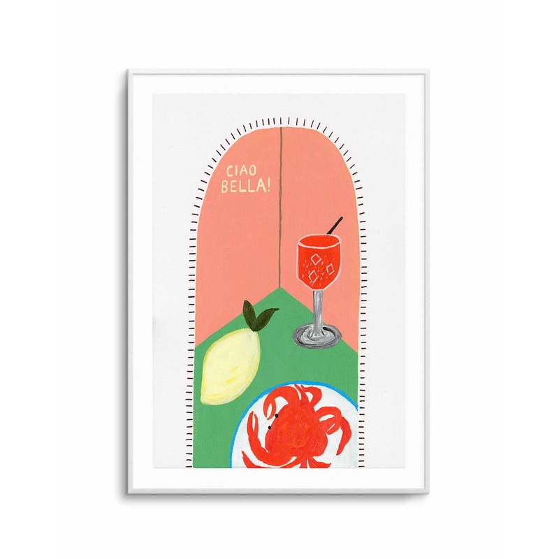 Ciao Bella II by Britney Turner Art Print