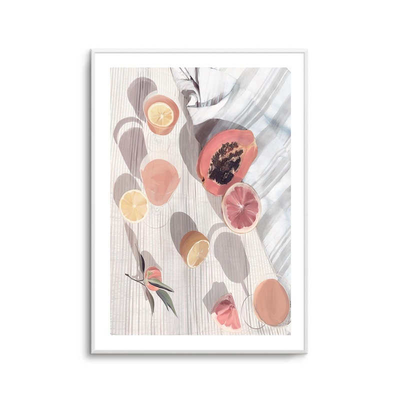 Citrus Still Life Art Print