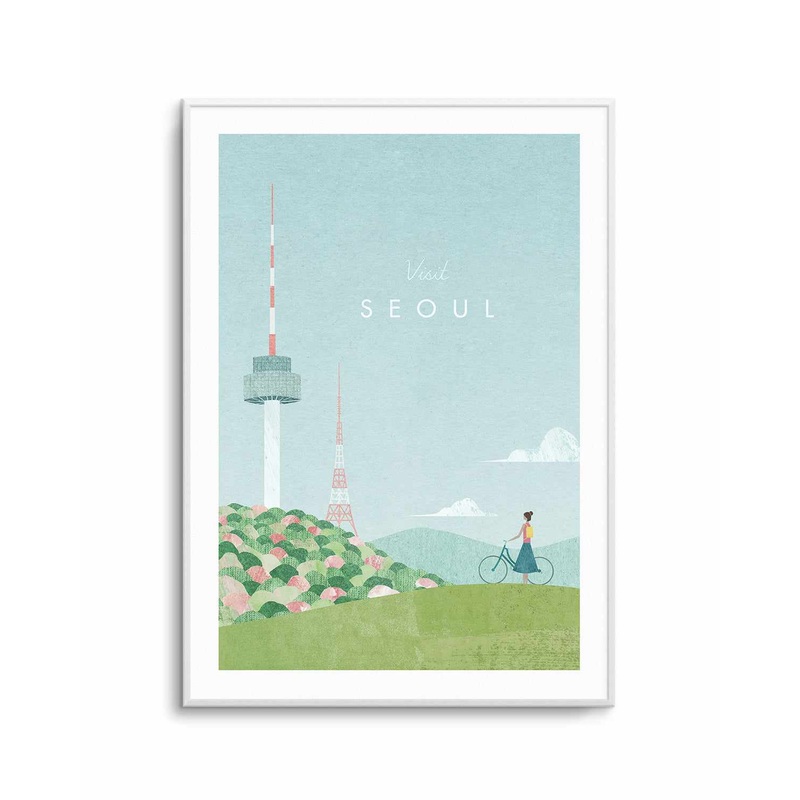 Seoul by Henry Rivers Art Print