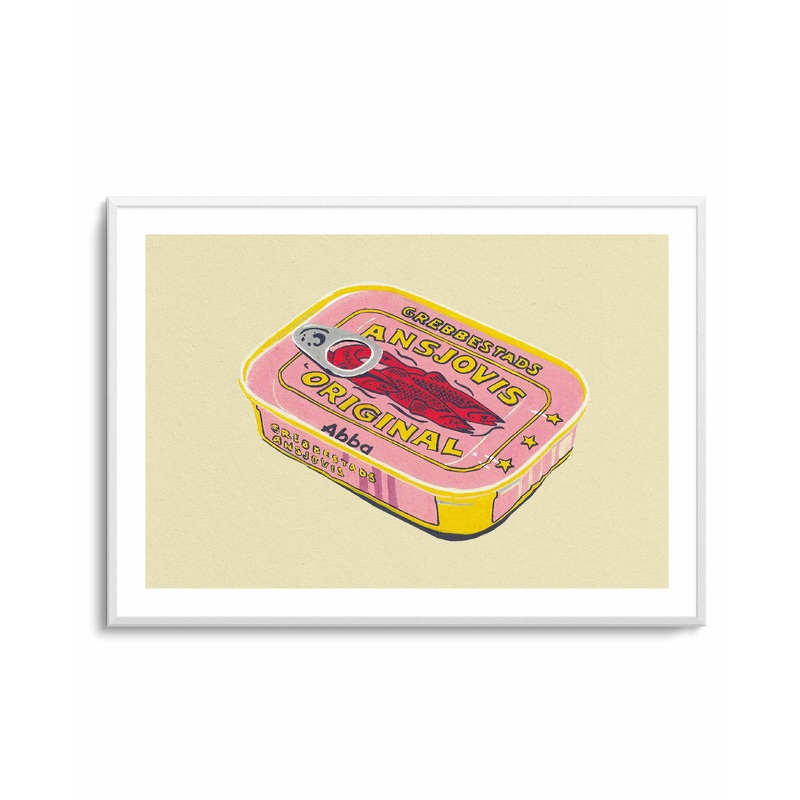 Abba Ansjovis By Studio Mandariini | Art Print