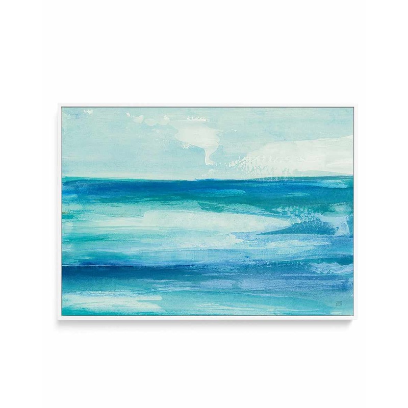 Seascape I | Framed Canvas Art Print