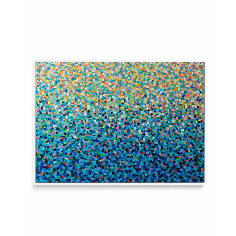 Sunlight On The Sea by Katherine Spiller | Framed Canvas Art Print