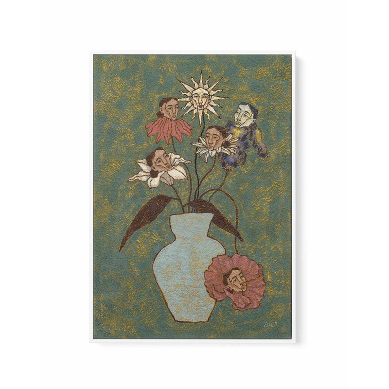 The Council | Framed Canvas Art Print