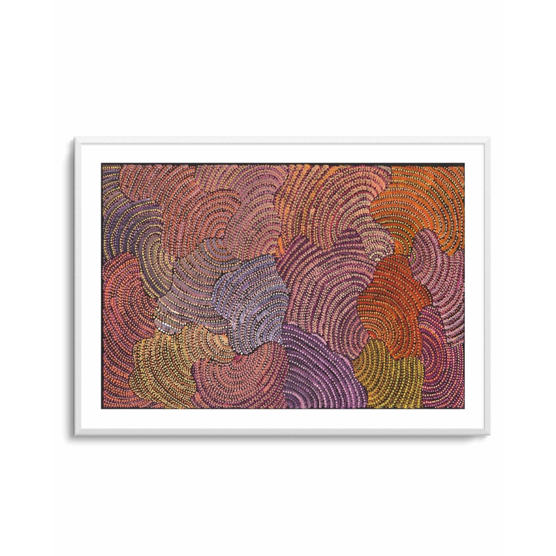 Vaughan Springs Dreaming by Grace Napangardi Butcher | Art Print