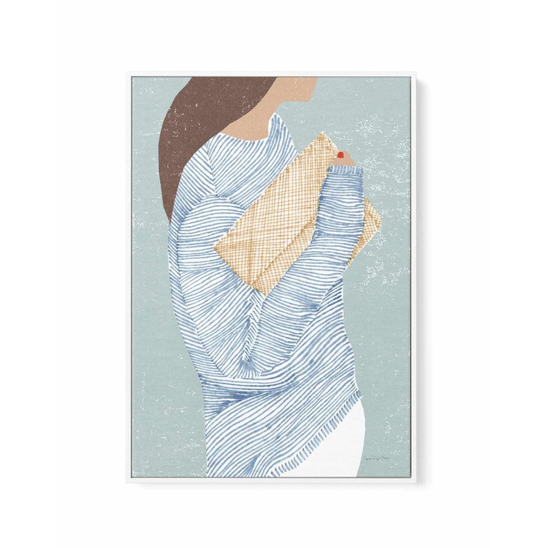 Striped I | Framed Canvas Art Print
