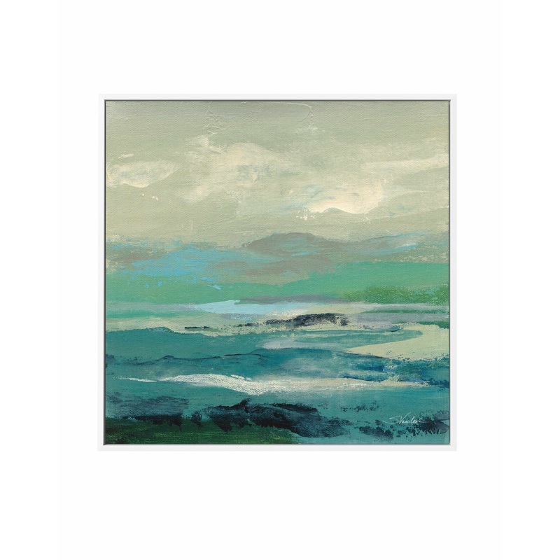 Turquoise Bay II | Framed Canvas Art Print