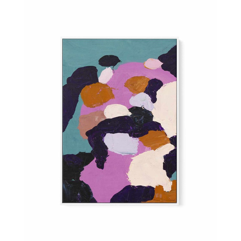 View from a Far I PT by Alicia Benetatos | Framed Canvas Art Print