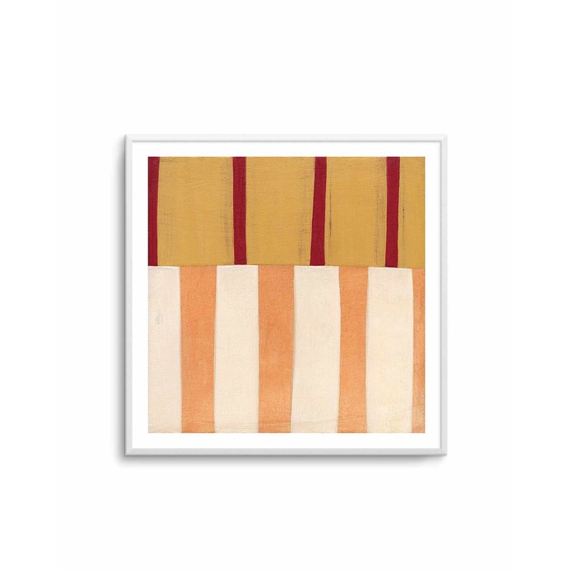 Broken Stripes III by Laura Nugent Art Print