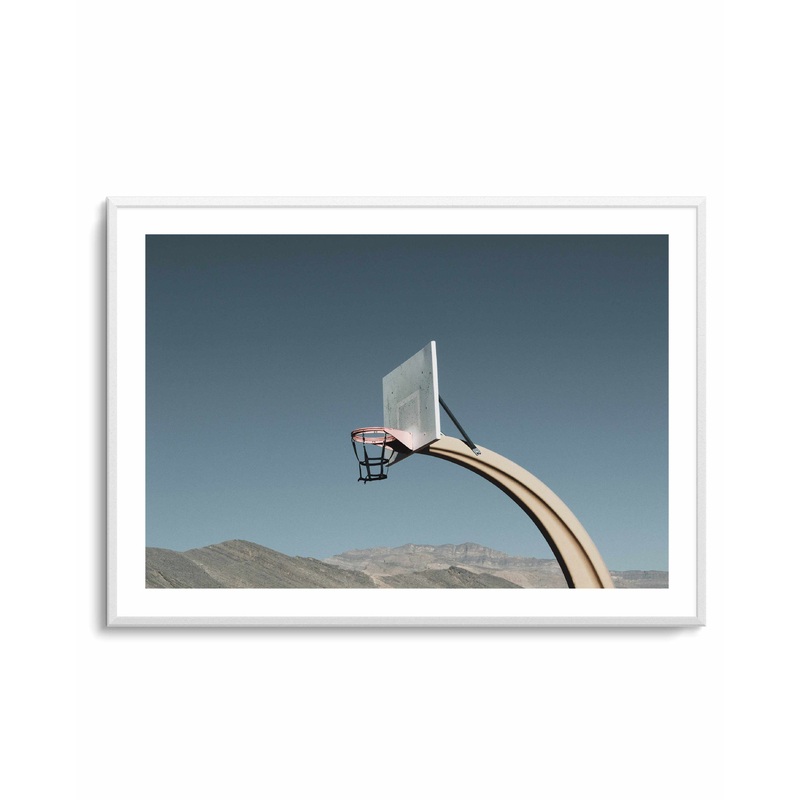 Desert By Cities of Basketball | Art Print