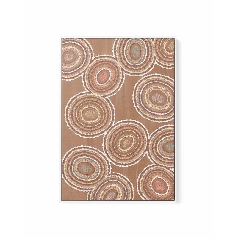 Stronger Together by Karissa Undy | Framed Canvas Art Print