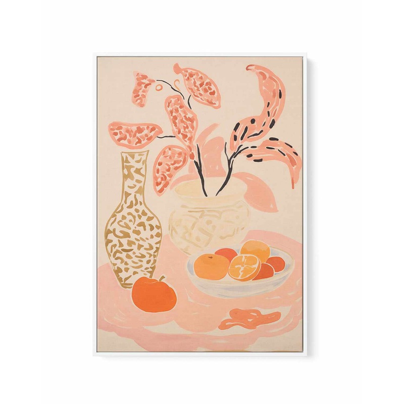 Sunday Essentials II | Framed Canvas Art Print