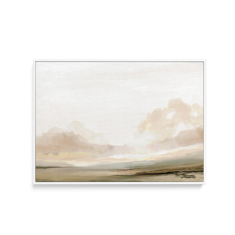 The South by Dan Hobday | Framed Canvas Art Print