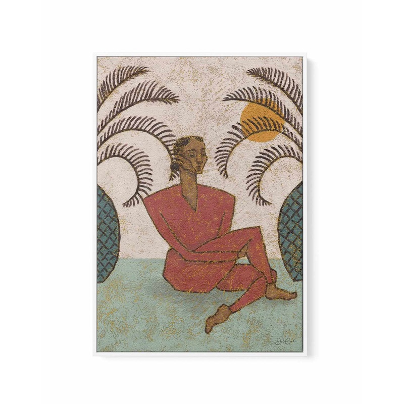 Tropical Dreams | Framed Canvas Art Print