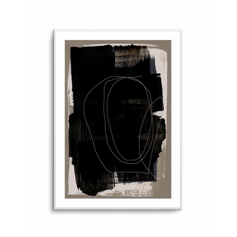 Abstract Brush Strokes 180Z | Art Print