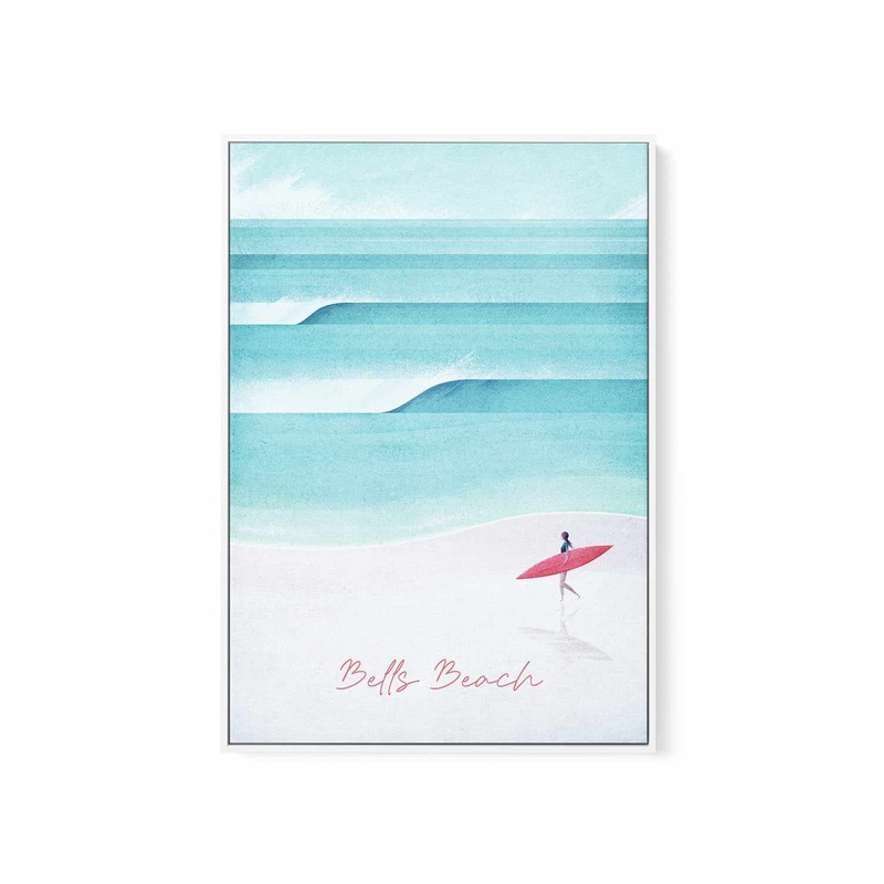 Bells Beach by Henry Rivers | Framed Canvas Art Print