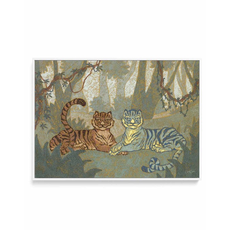 Sunshine and Water by Julie Celina | Framed Canvas Art Print