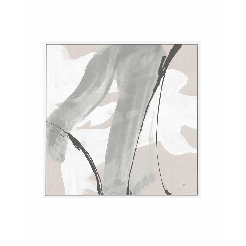 Touch of Gray III | Framed Canvas Art Print