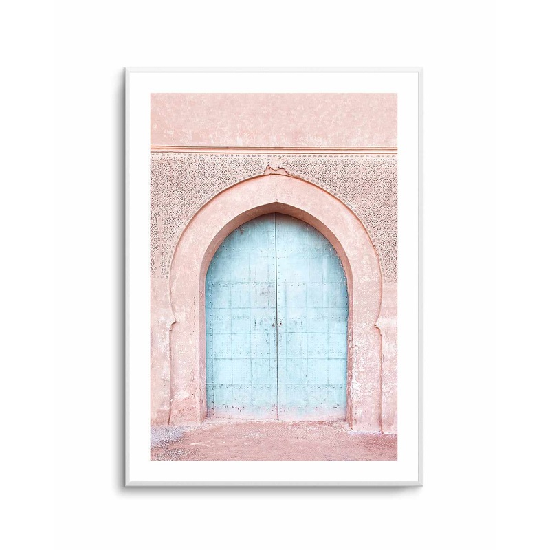 Turquoise Door by Kathrine Pienaar | Art Print