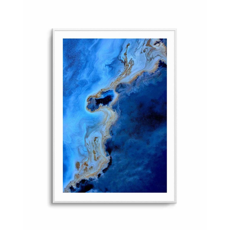 Blue Earth by Phillip Chang Art Print