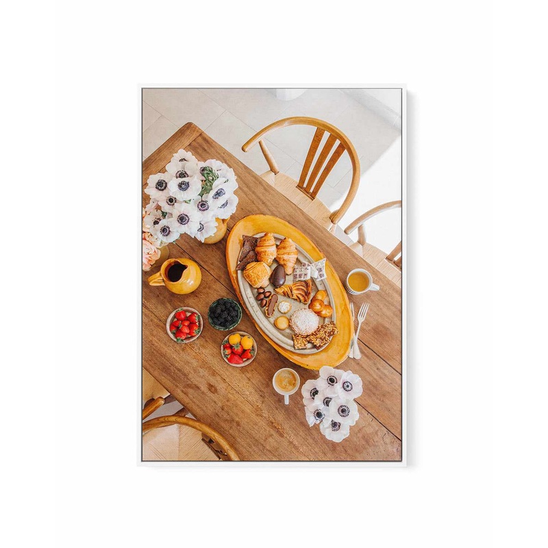 Cafe Style I by Jovani Demetrie | Framed Canvas Art Print