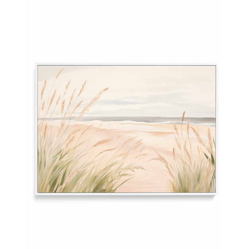 Seagrass Dunes | Framed Canvas Art Print