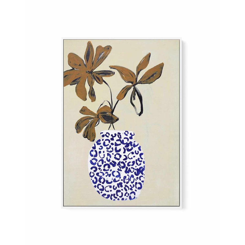 The Right Ambience by Design Fabrikken | Framed Canvas Art Print