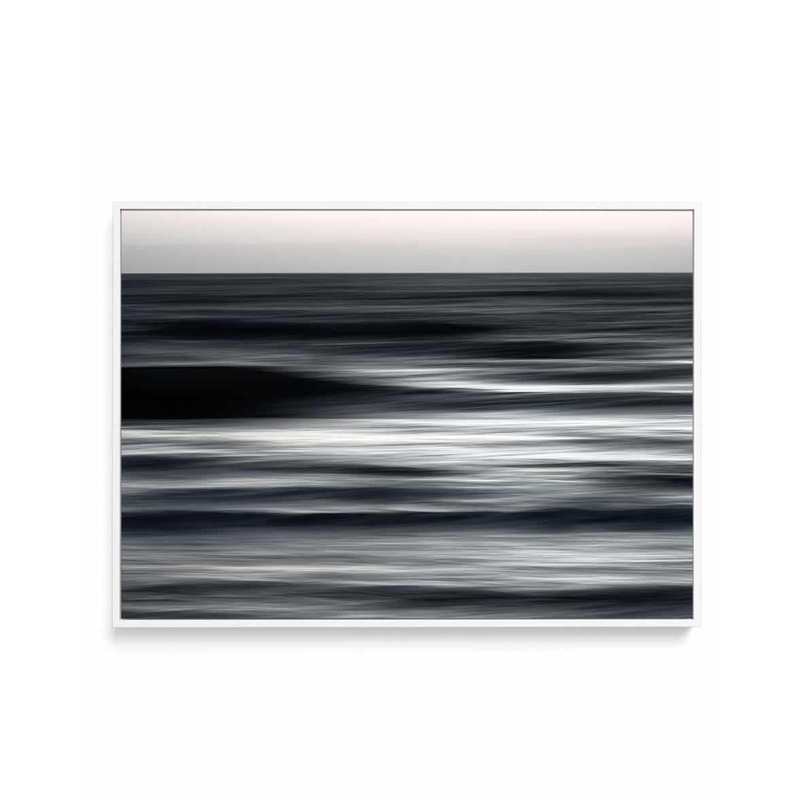 The Uniqueness of Waves XLI | Framed Canvas Art Print