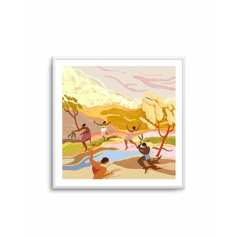 Dancing In Paradise by Arty Guava | Art Print