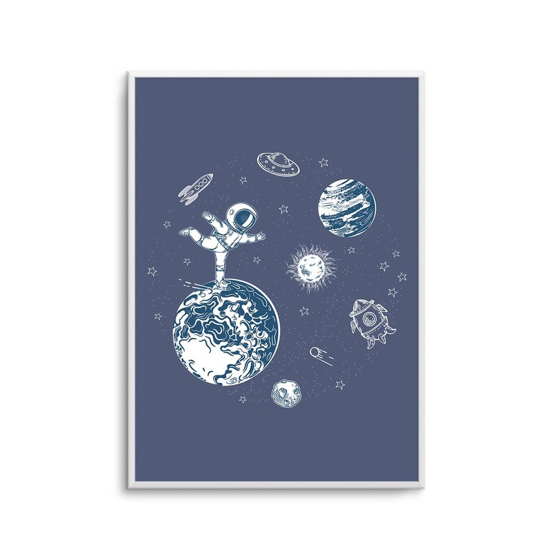 Space Skate Art Print