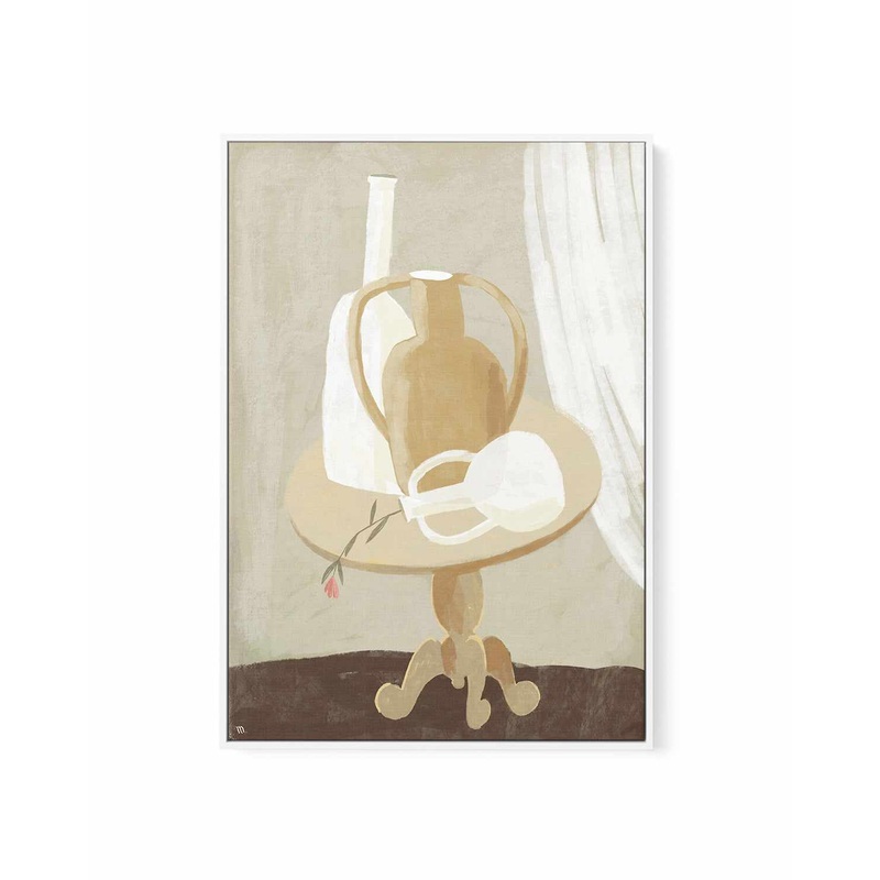 Composizione Bianca by Marco Marella| Framed Canvas Art Print