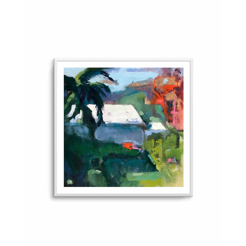 Crazy KW by Page Pearson Railsback Art Print