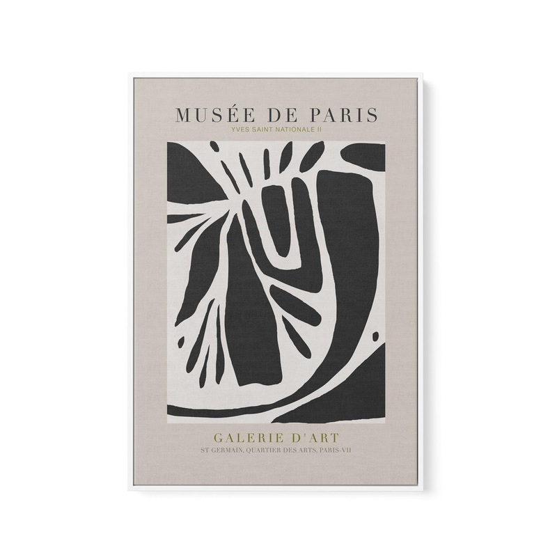 Yves Saint Nationale II | Framed Canvas Art Print