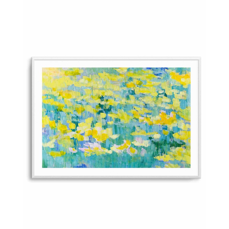 And They Were All Yellow by Tamara Gonda Art Print