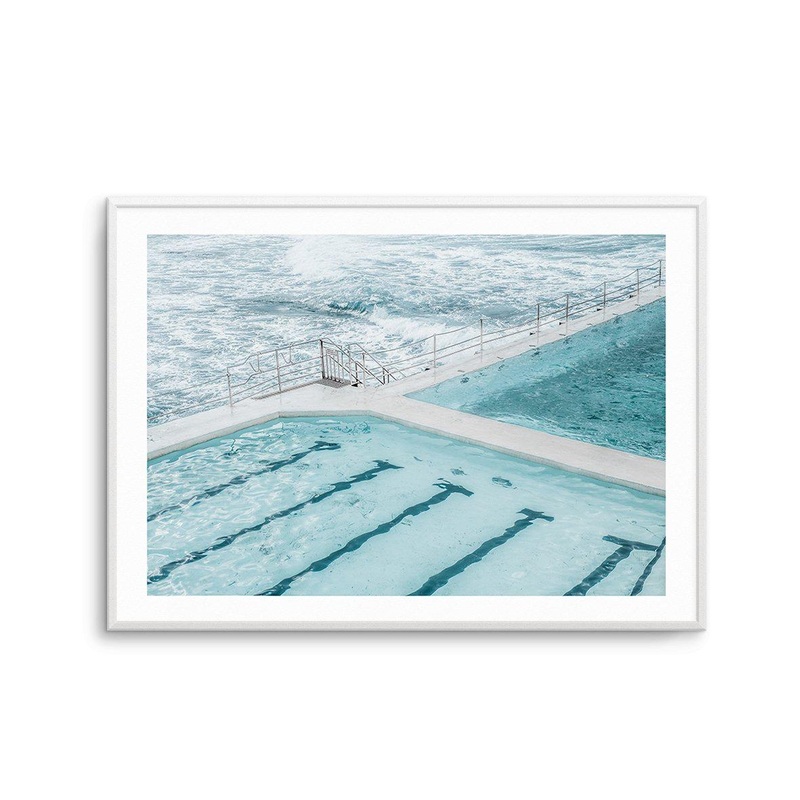 Bondi In Blue | LS Art Print